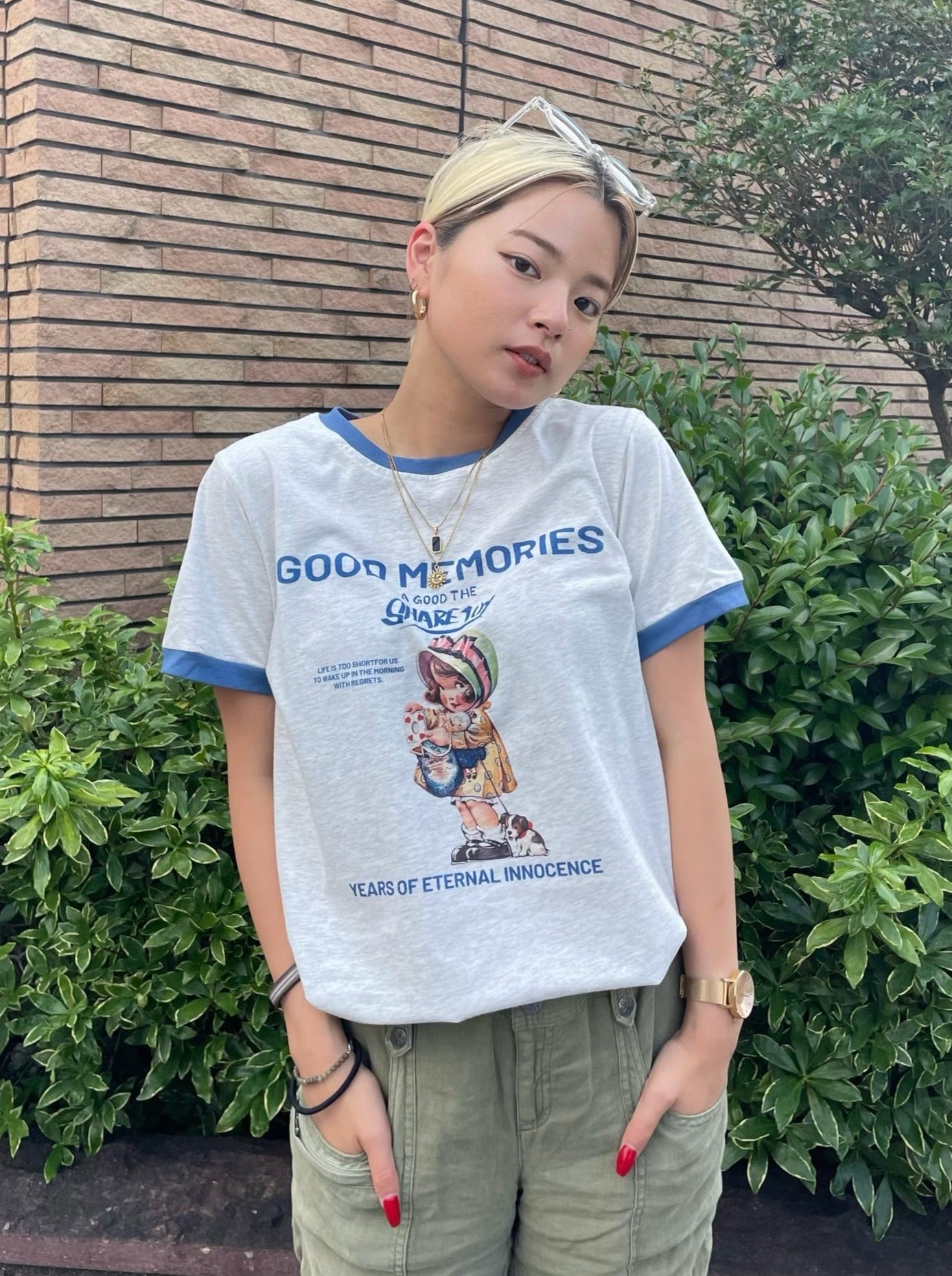 リンガーTシャツ DPB19160