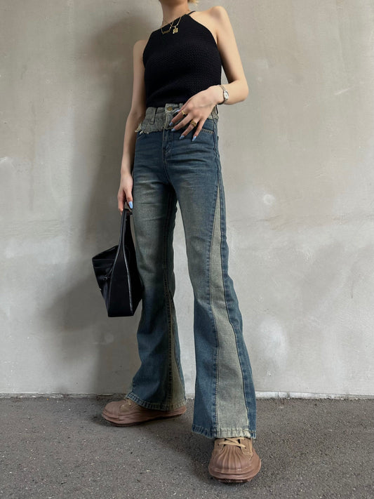 ウエストサイドデザインデニムパンツ DPB26147