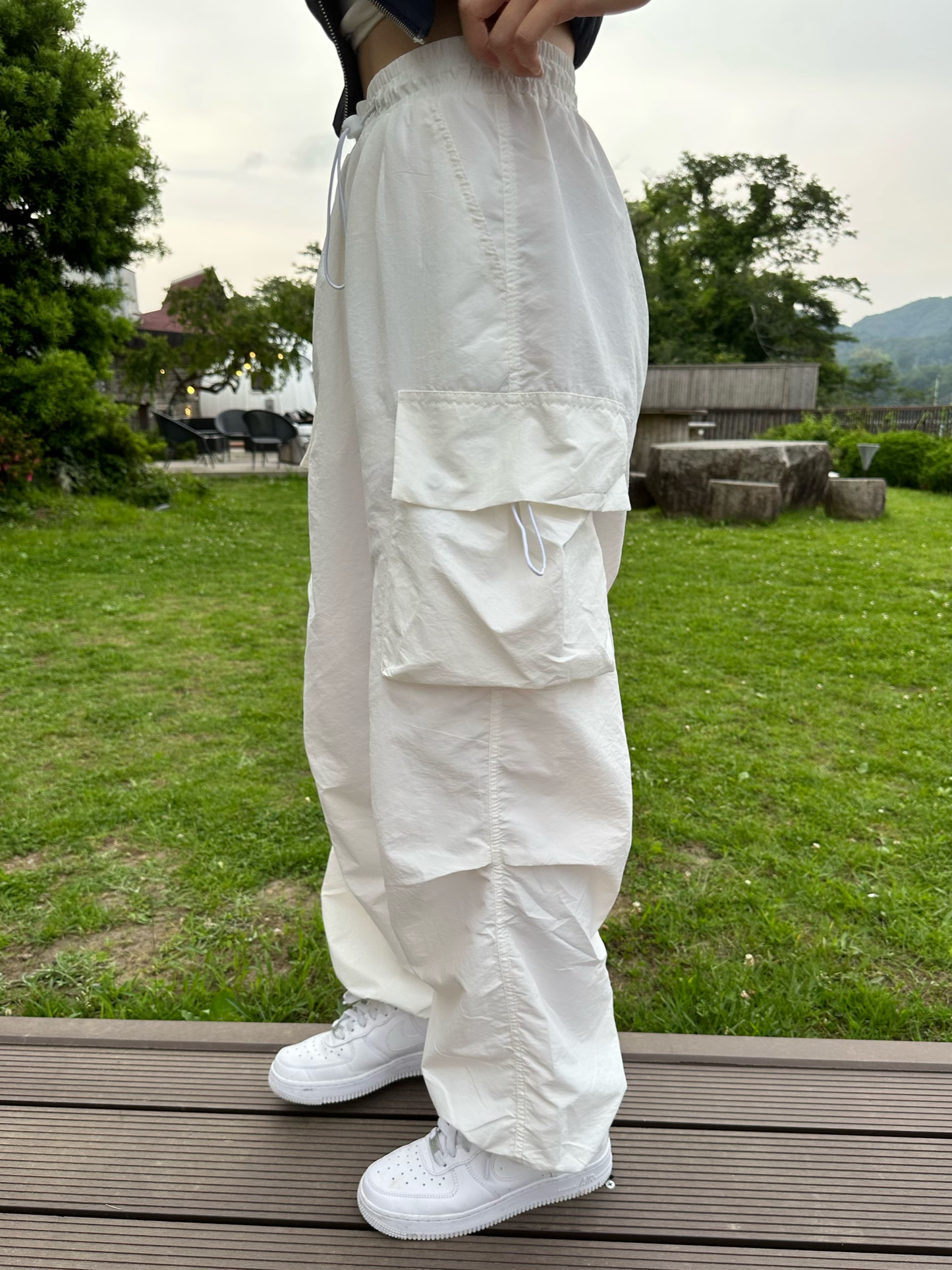 ホワイトカーゴパンツ DPB47125