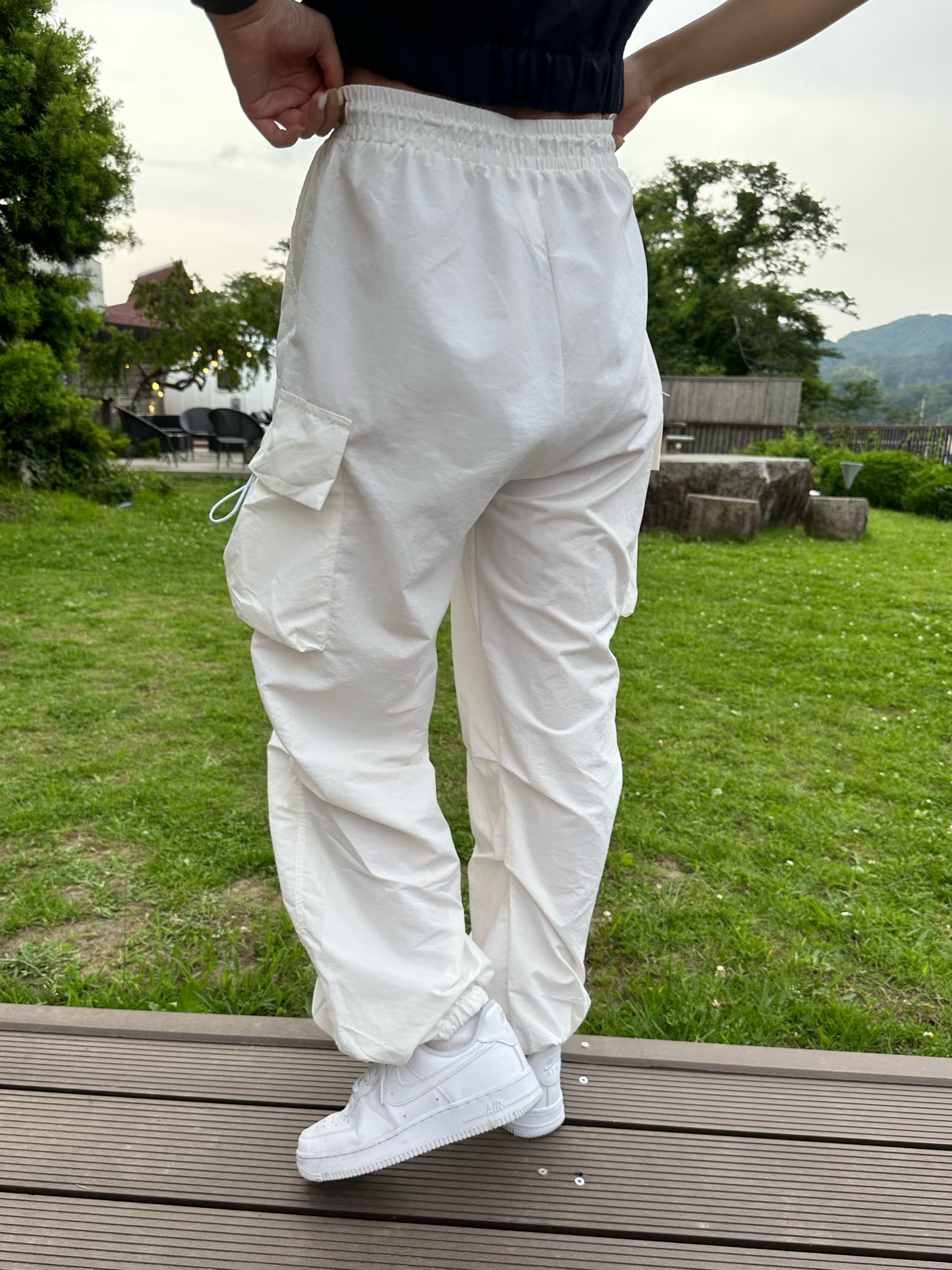 ホワイトカーゴパンツ DPB47125