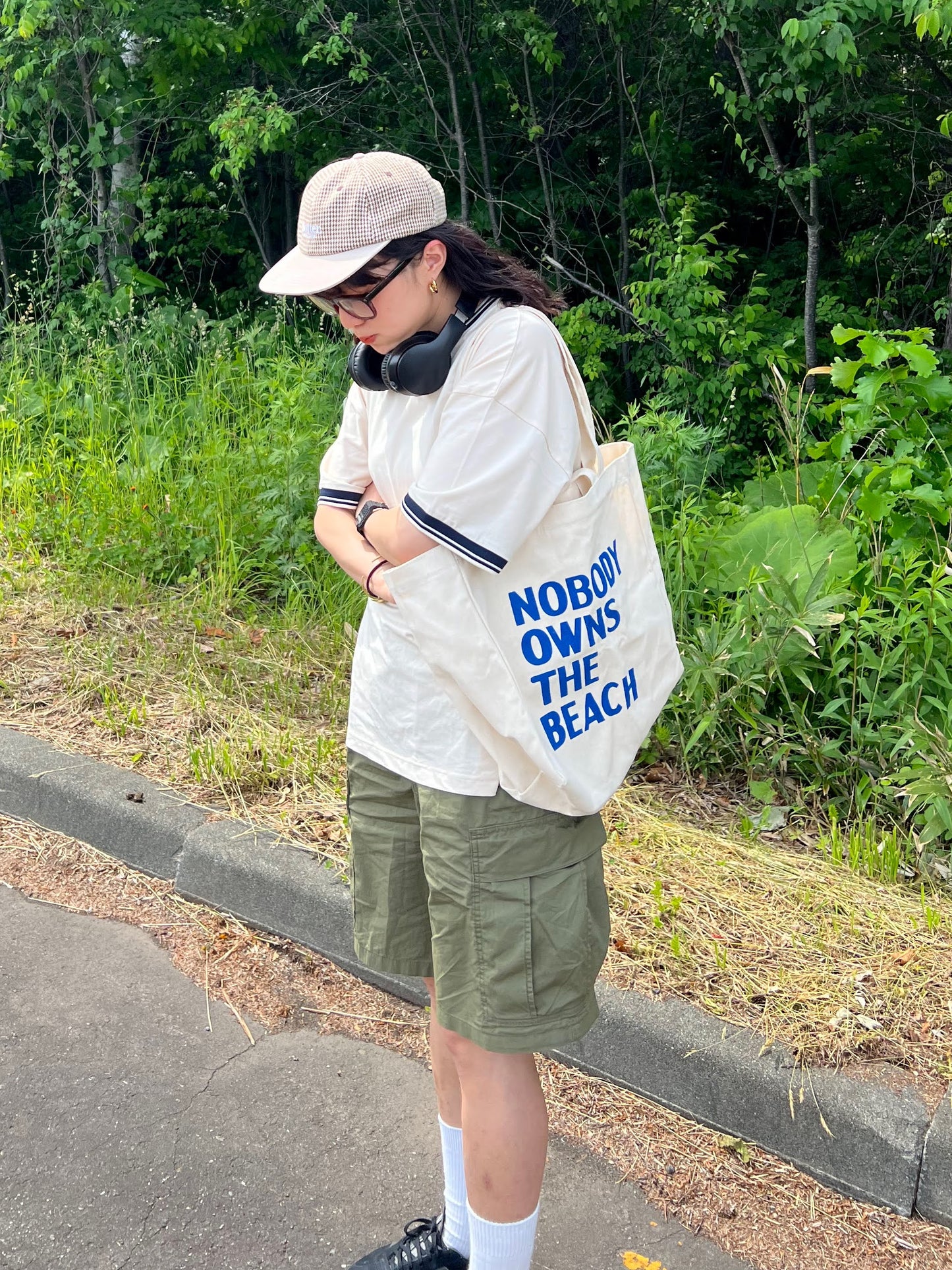 ビッグロゴトートバッグ DPB55018