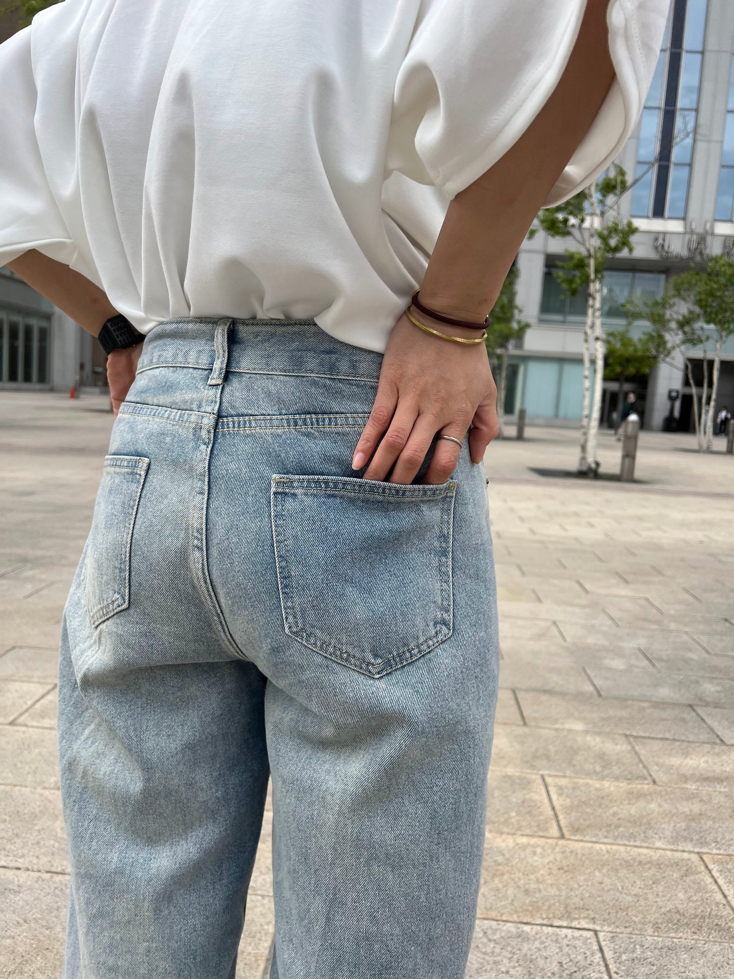 ブルーデニムパンツ DPB55029