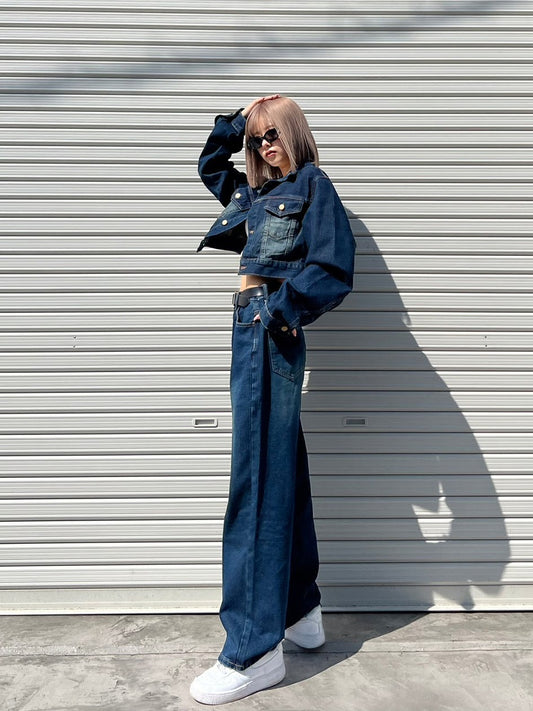 デニムセットアップジャケット DPA12025