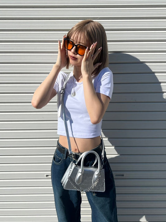 シルバーミニバッグ DPA12019