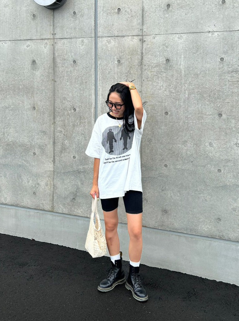 モノトーンロゴTシャツ DPA42288