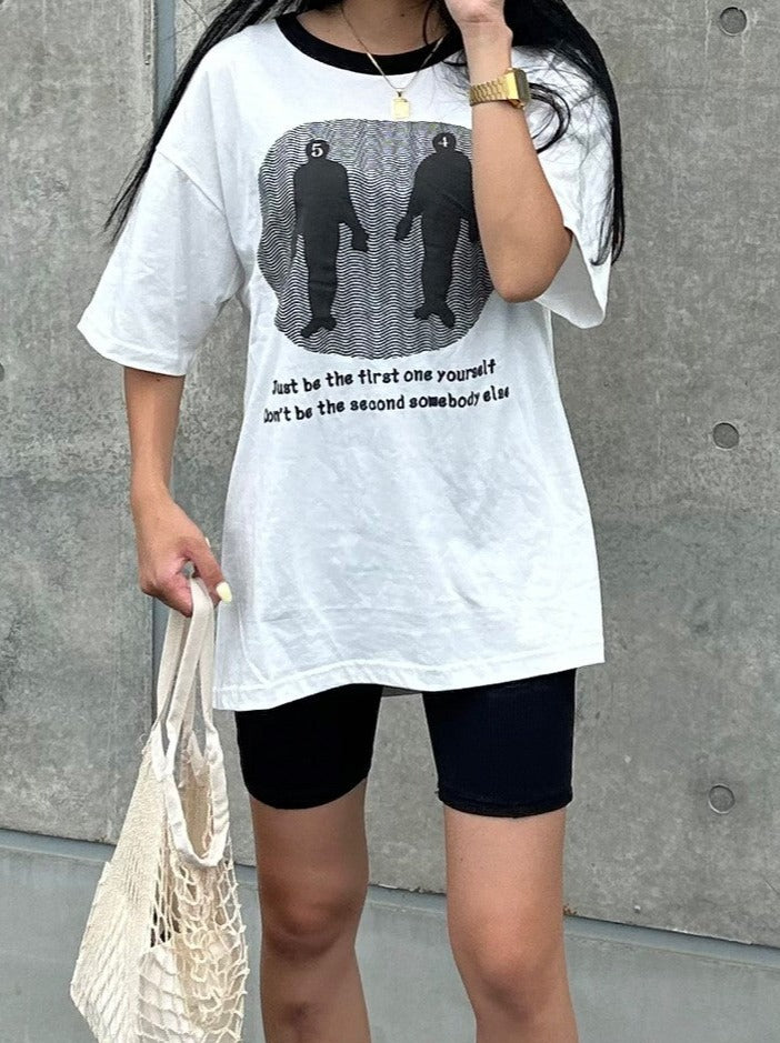 モノトーンロゴTシャツ DPA42288