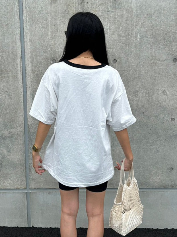 モノトーンロゴTシャツ DPA42288