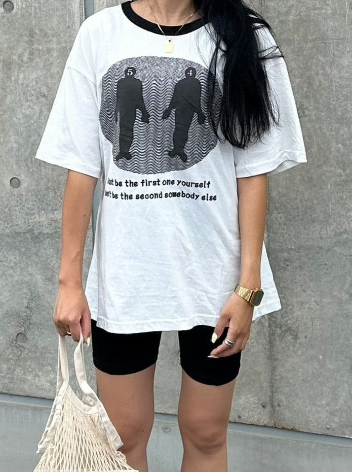 モノトーンロゴTシャツ DPA42288