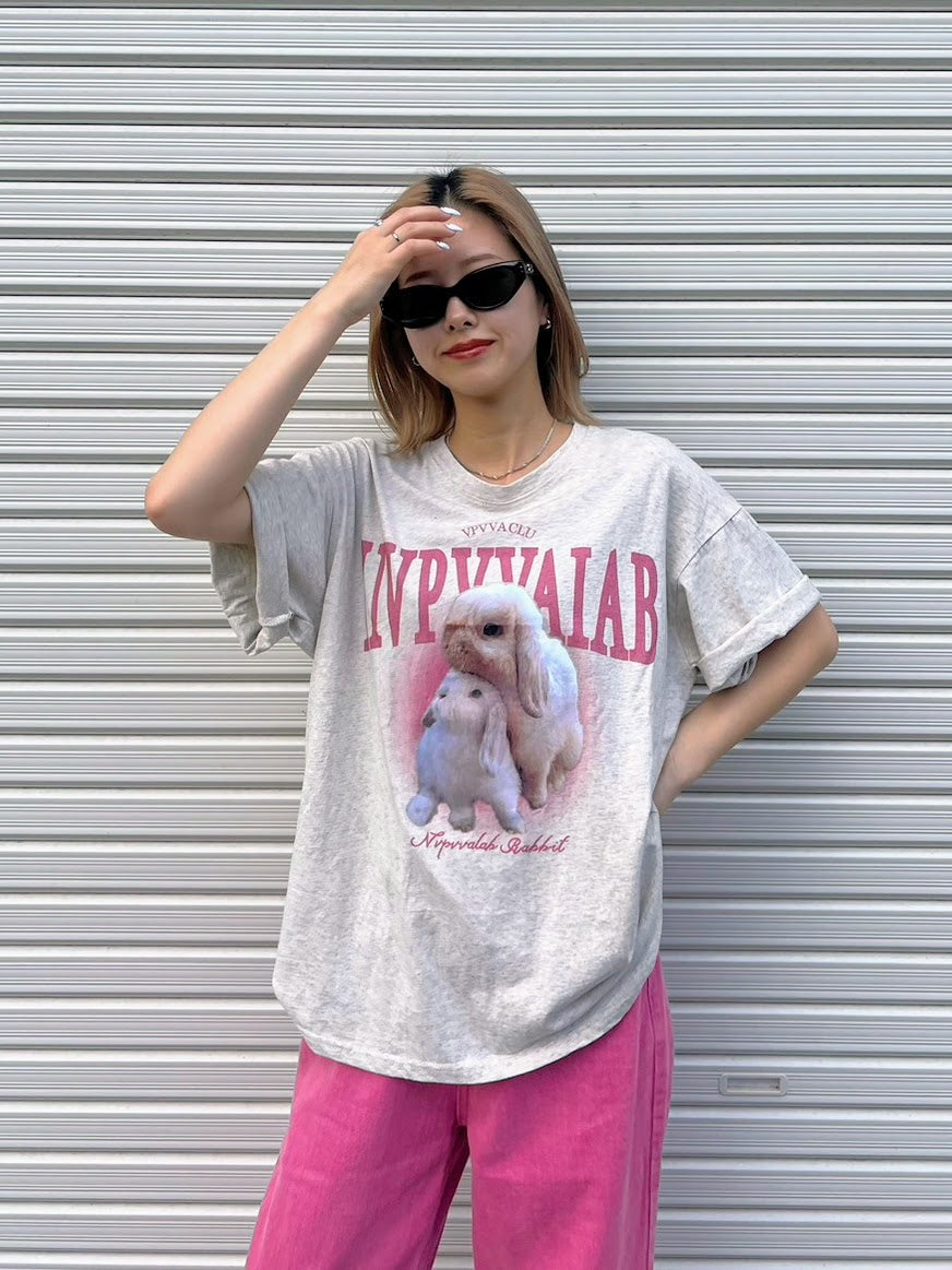 ラビットカジュアルTシャツ DPA12029