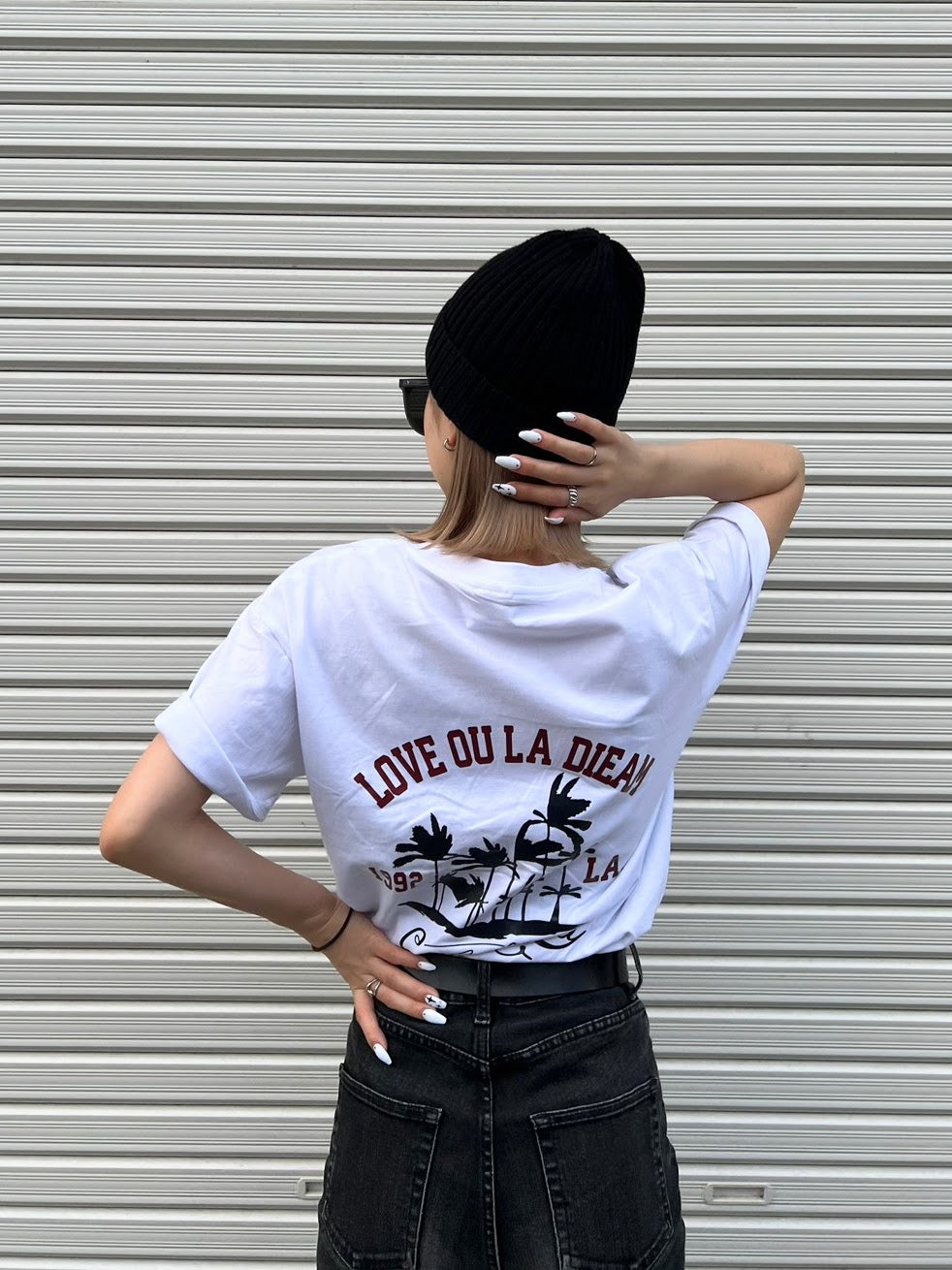バックロゴTシャツ DPA12031