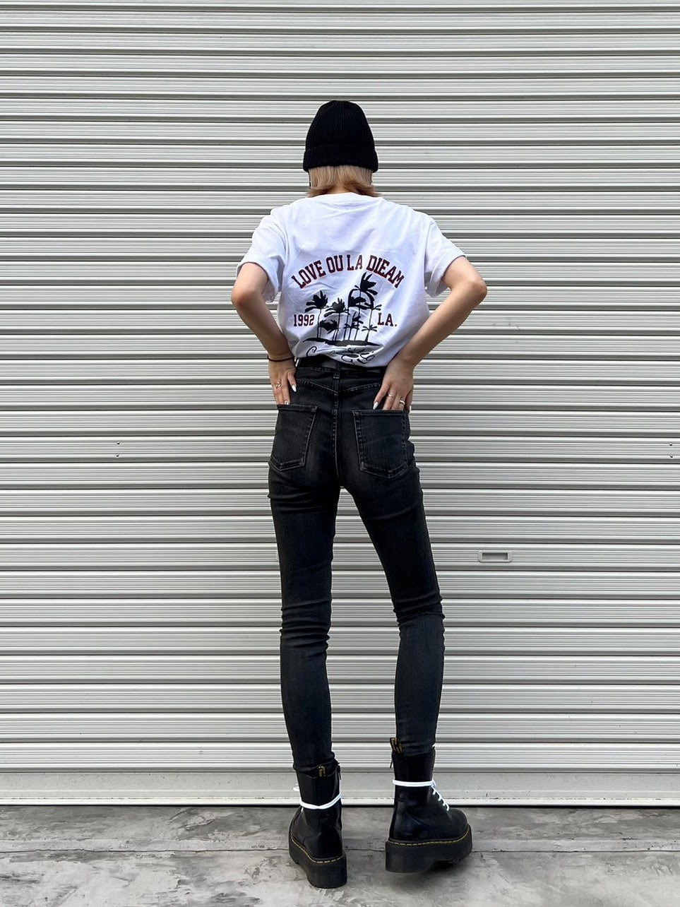 バックロゴTシャツ DPA12031