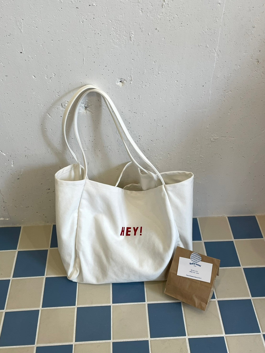 HEYロゴトートバッグ CPA20059