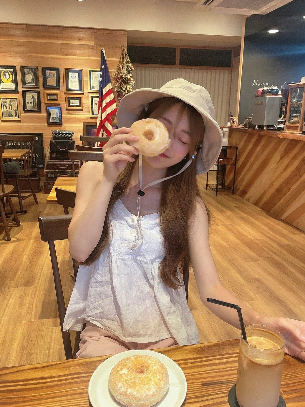 ホワイトバケツハット CPA20101