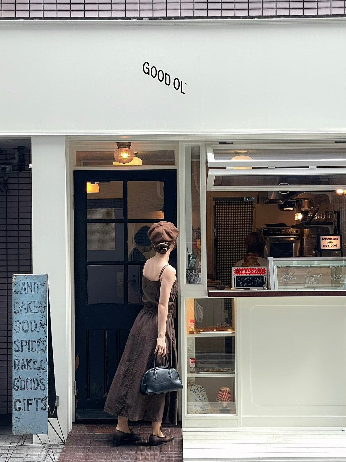 ブラックハンドバッグ CPA20112