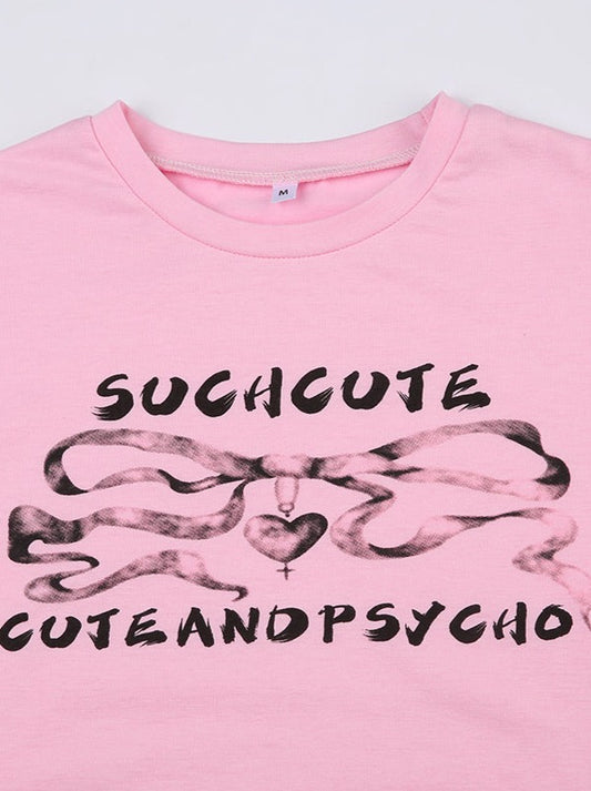 リボンピンクTシャツ DPB71185