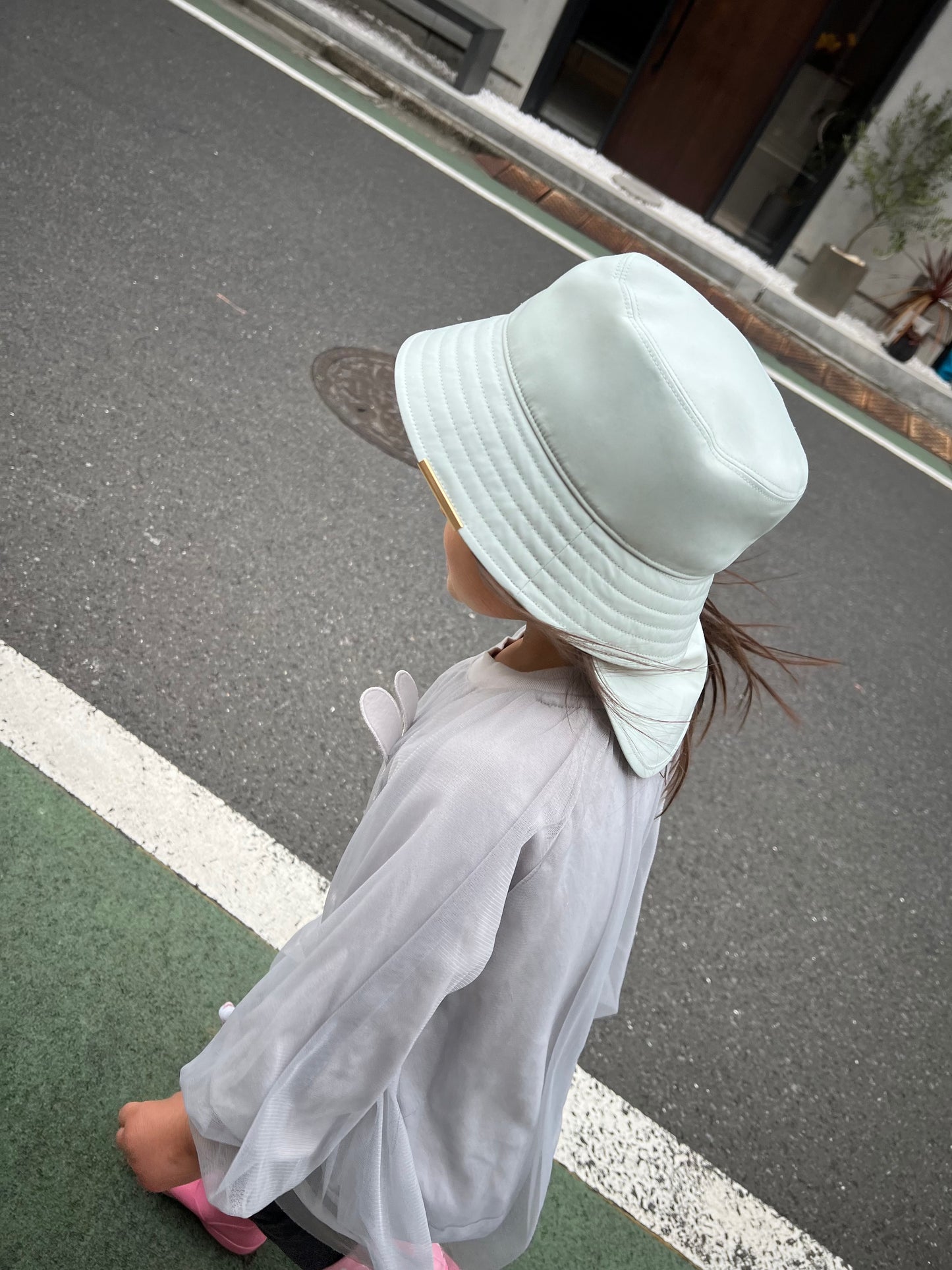 予約販売【キッズサイズ】遮光バケットハット