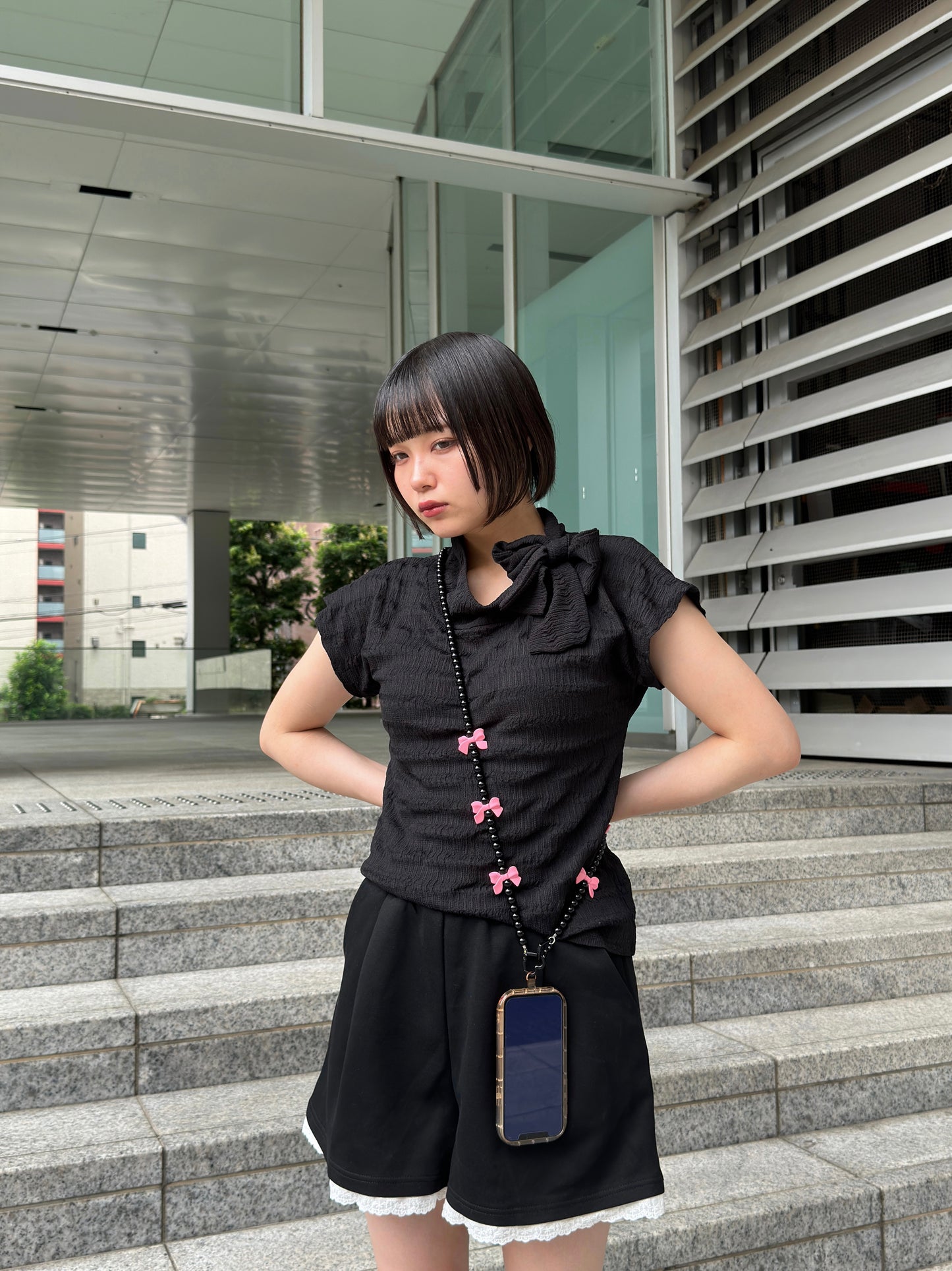 リボンスマホショルダー DPA20409