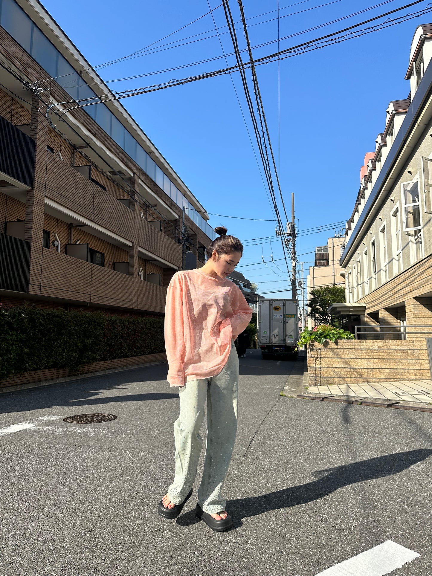 メッシュルーズトップス DPB47265