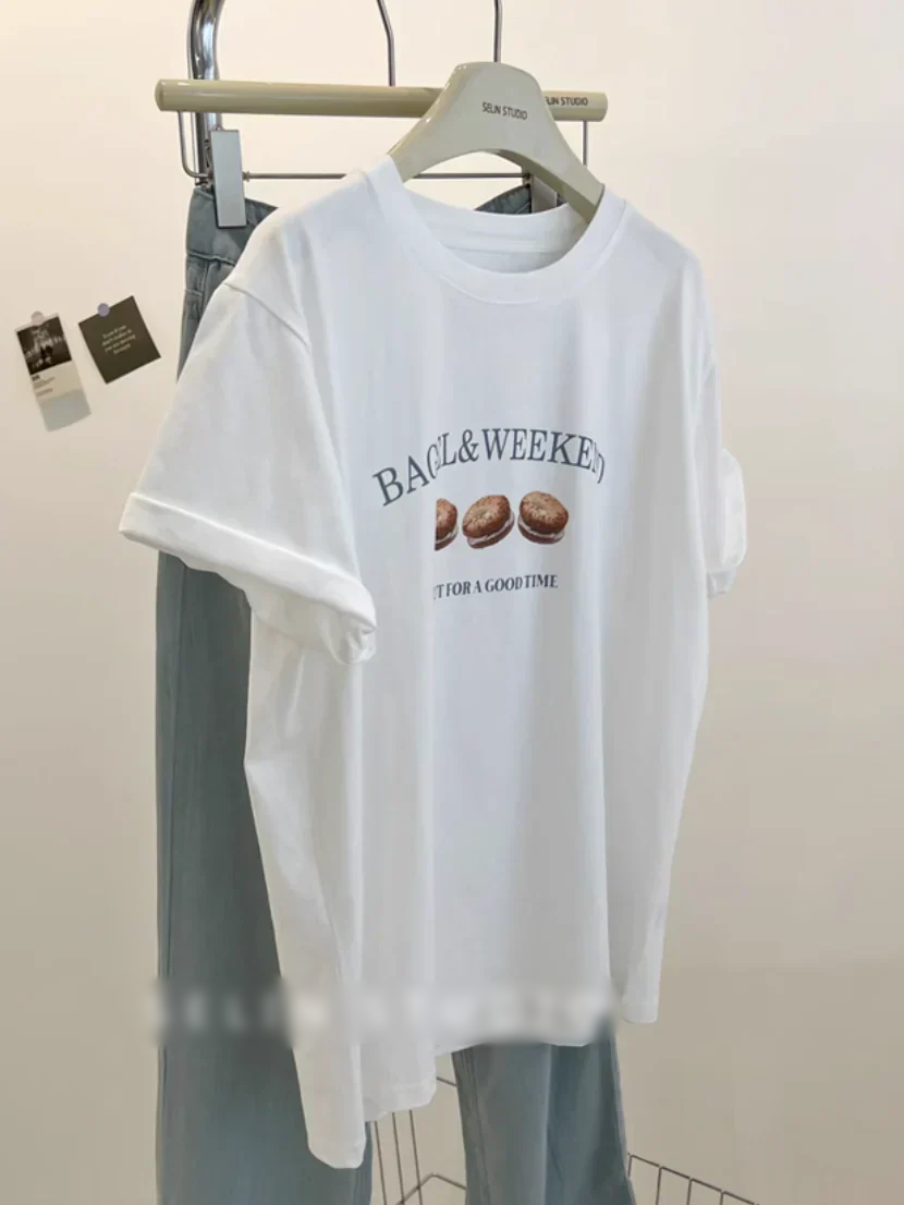ベーグルプリントTシャツ DPB71522