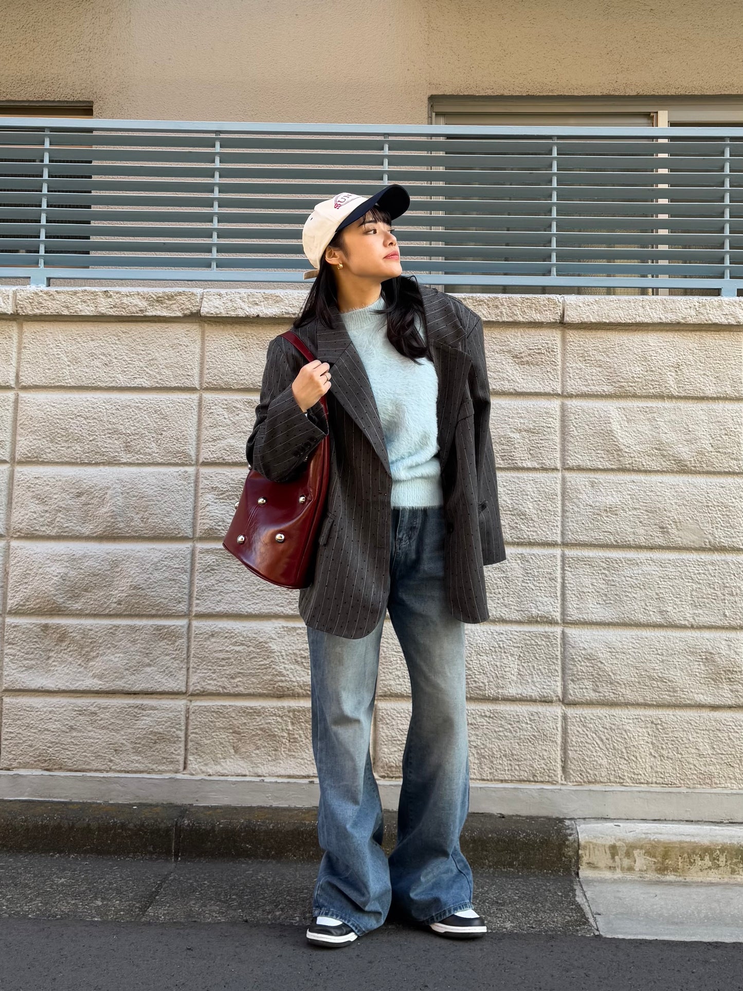 スタッズレッドバッグ DPB47392