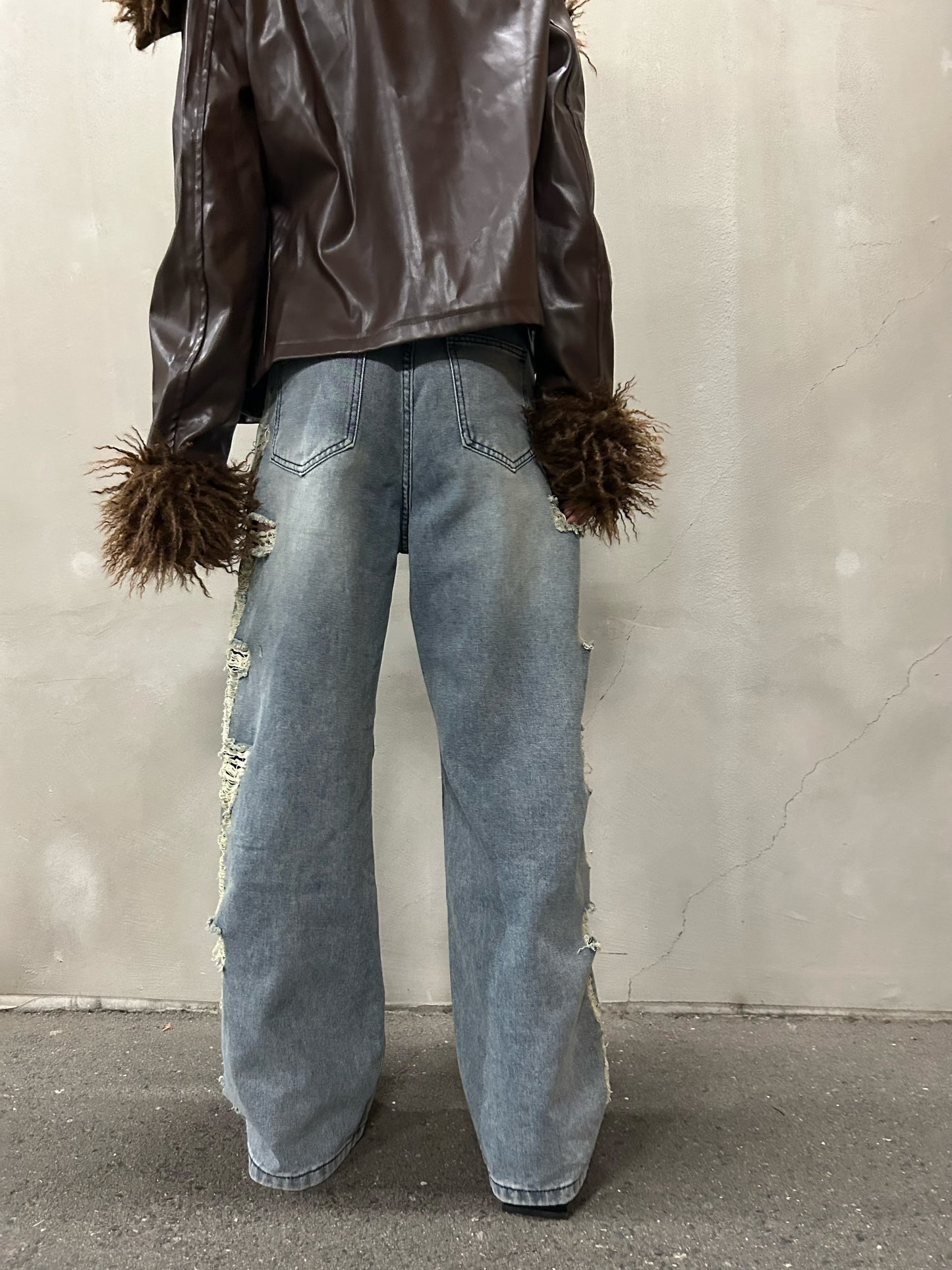 ハイダメージデニムパンツ DPB26667