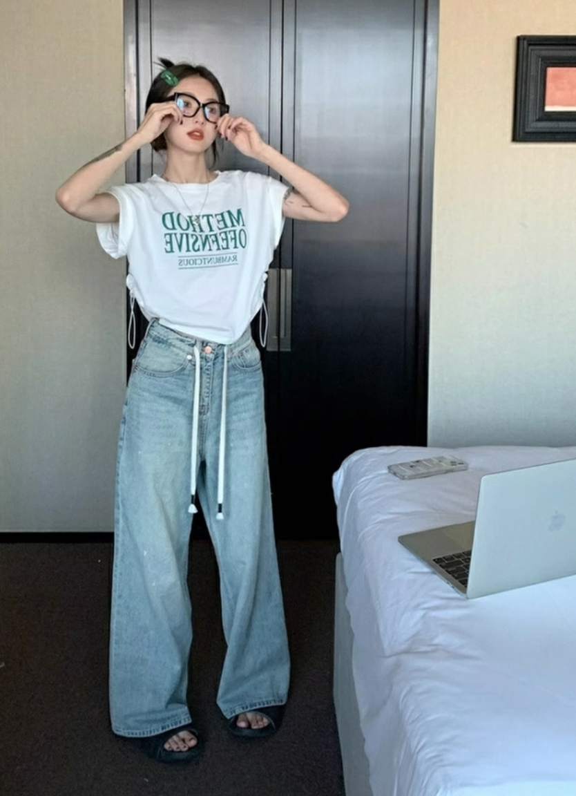 ドローストリングTシャツ DPB71505