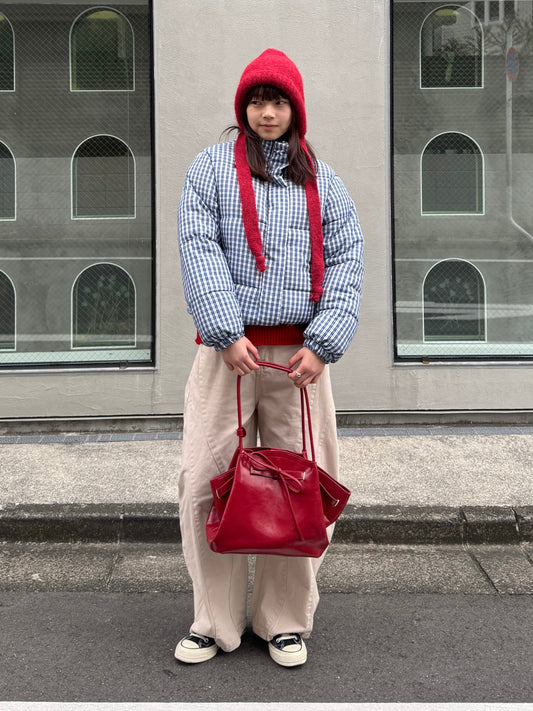 ギンガムチェックダウンジャケット DPB91052