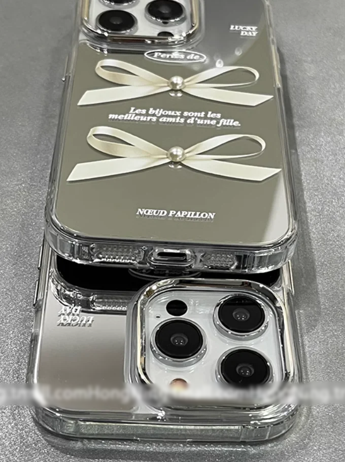 ダブルリボンiPhoneケース CPA44007