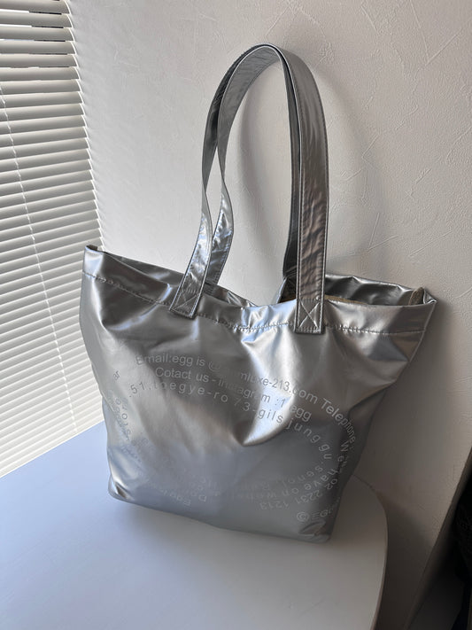 シルバーロゴバッグ DPB43265