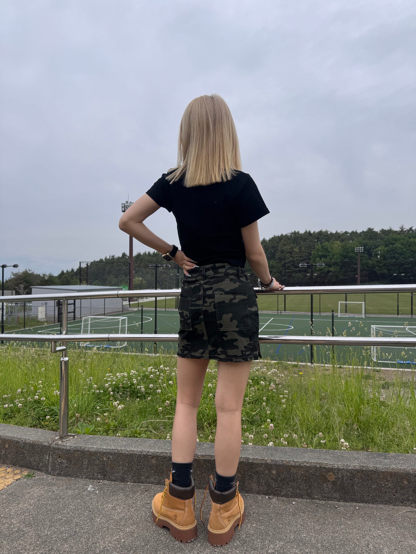 ストーンクロップドTシャツ DPB42376