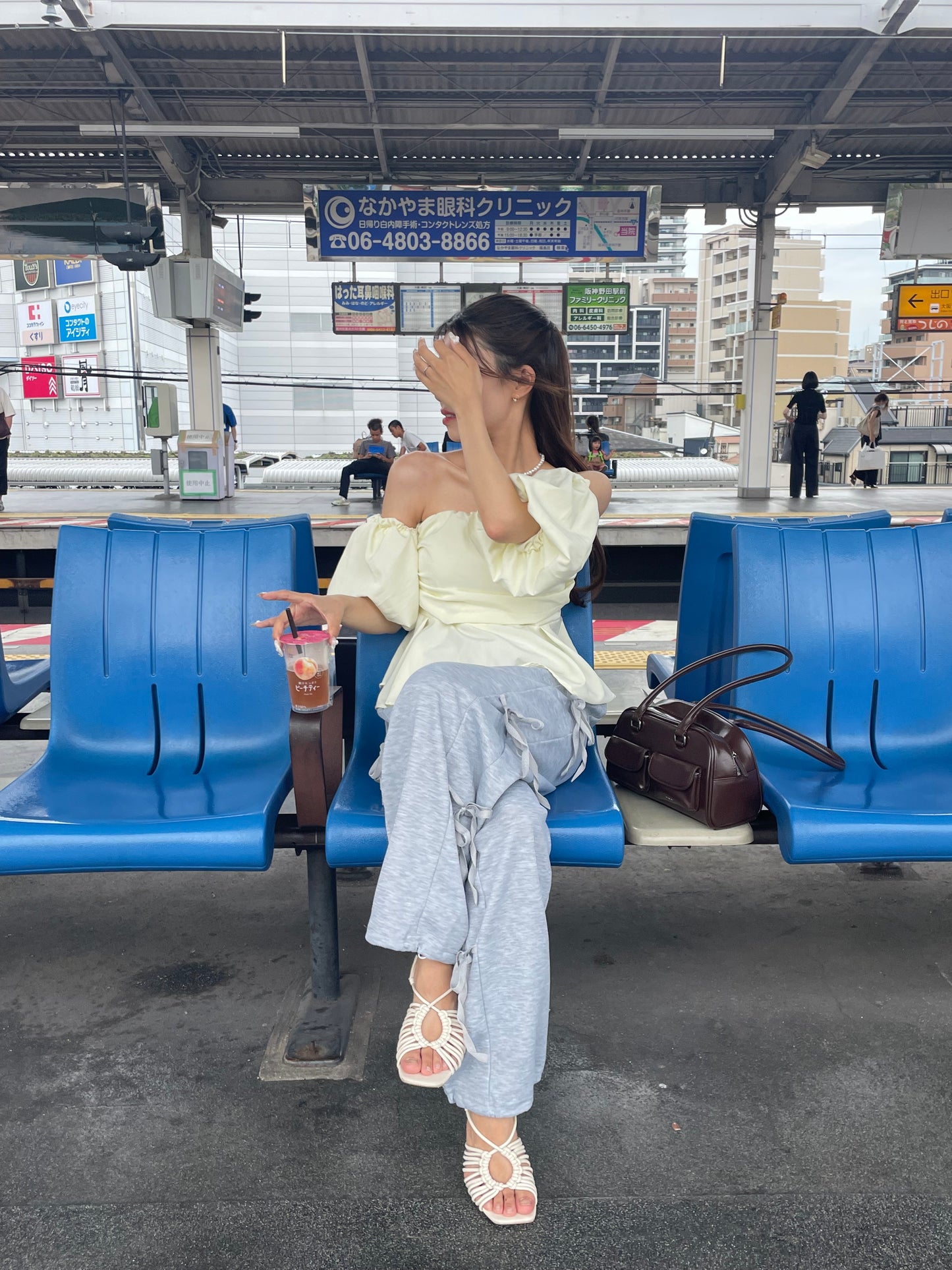 リボンスウェットパンツ DPB80011