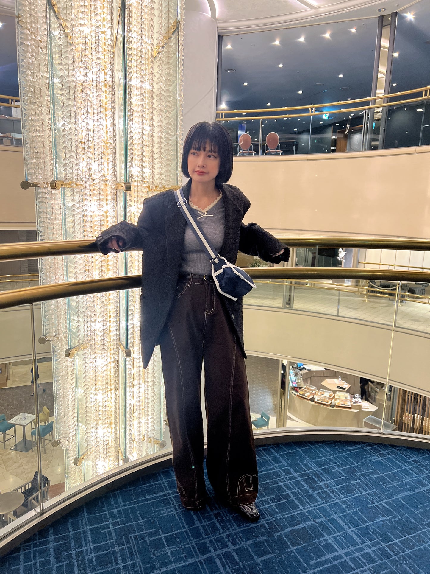 ストラップエナメルミュール DPB79126