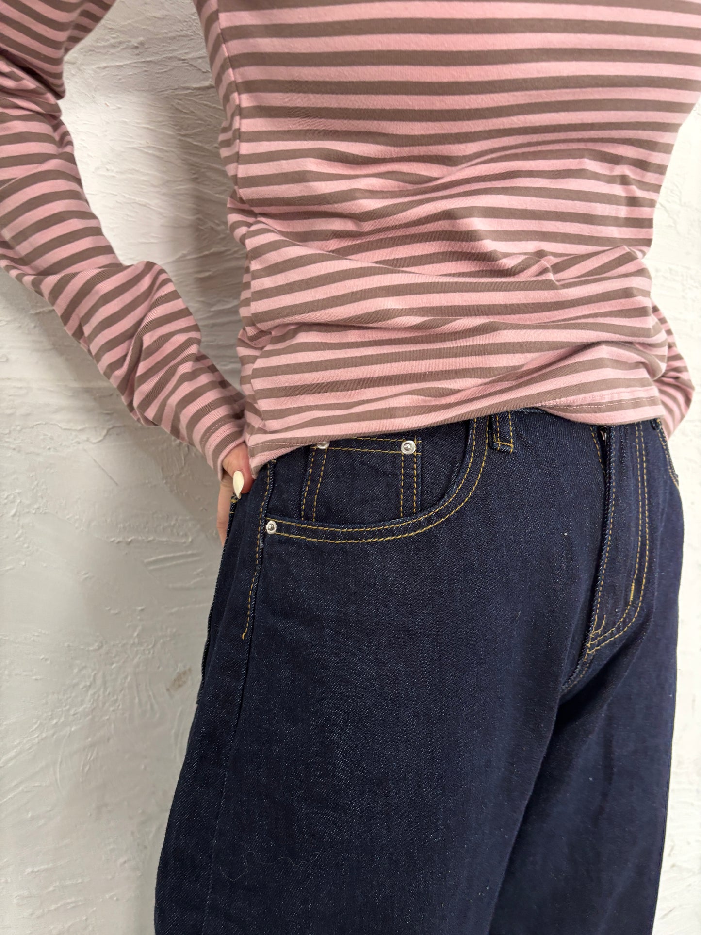 ワイドシルエットデニムパンツ DPB84161