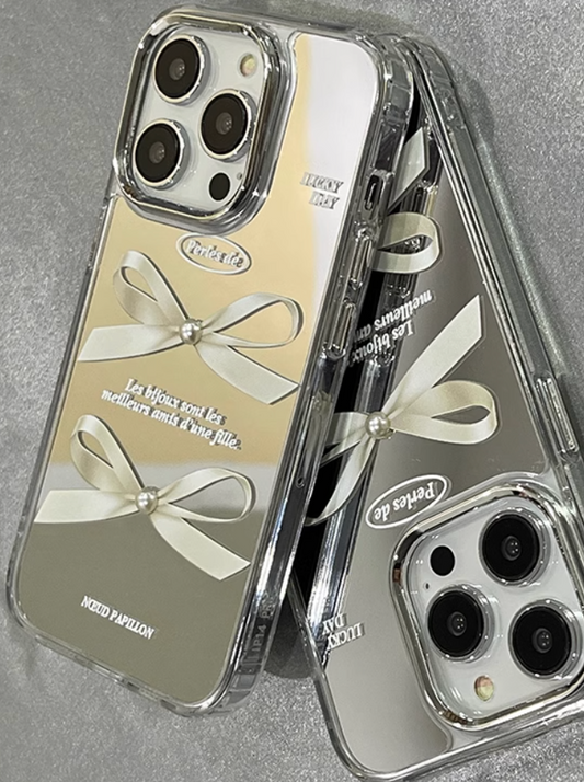 ダブルリボンiPhoneケース CPA44007