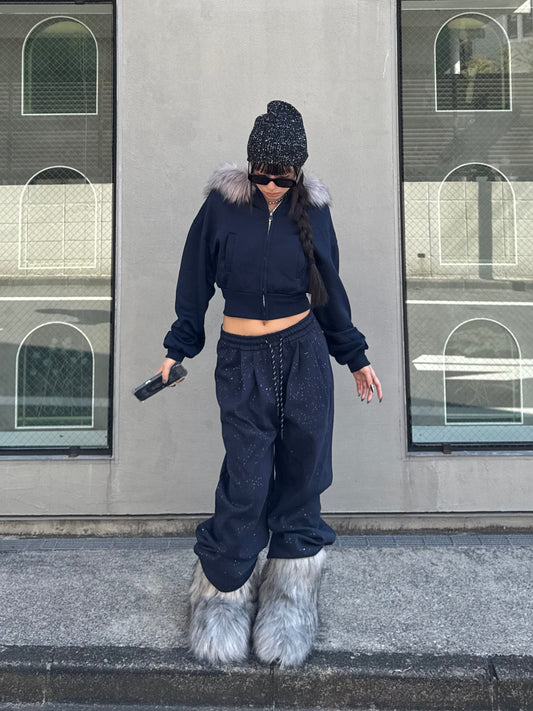 ウエストスリムファーパーカー DPB86141