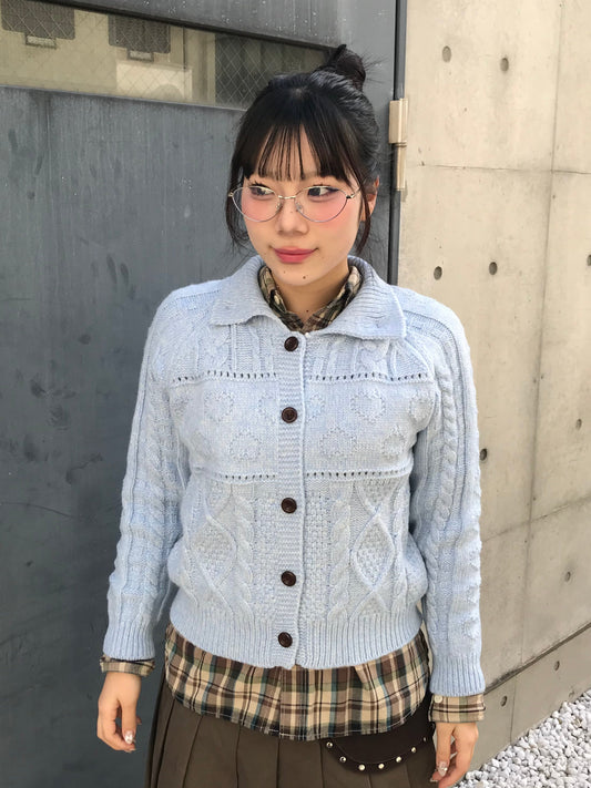 ニットカラーカーディガン DPB89218