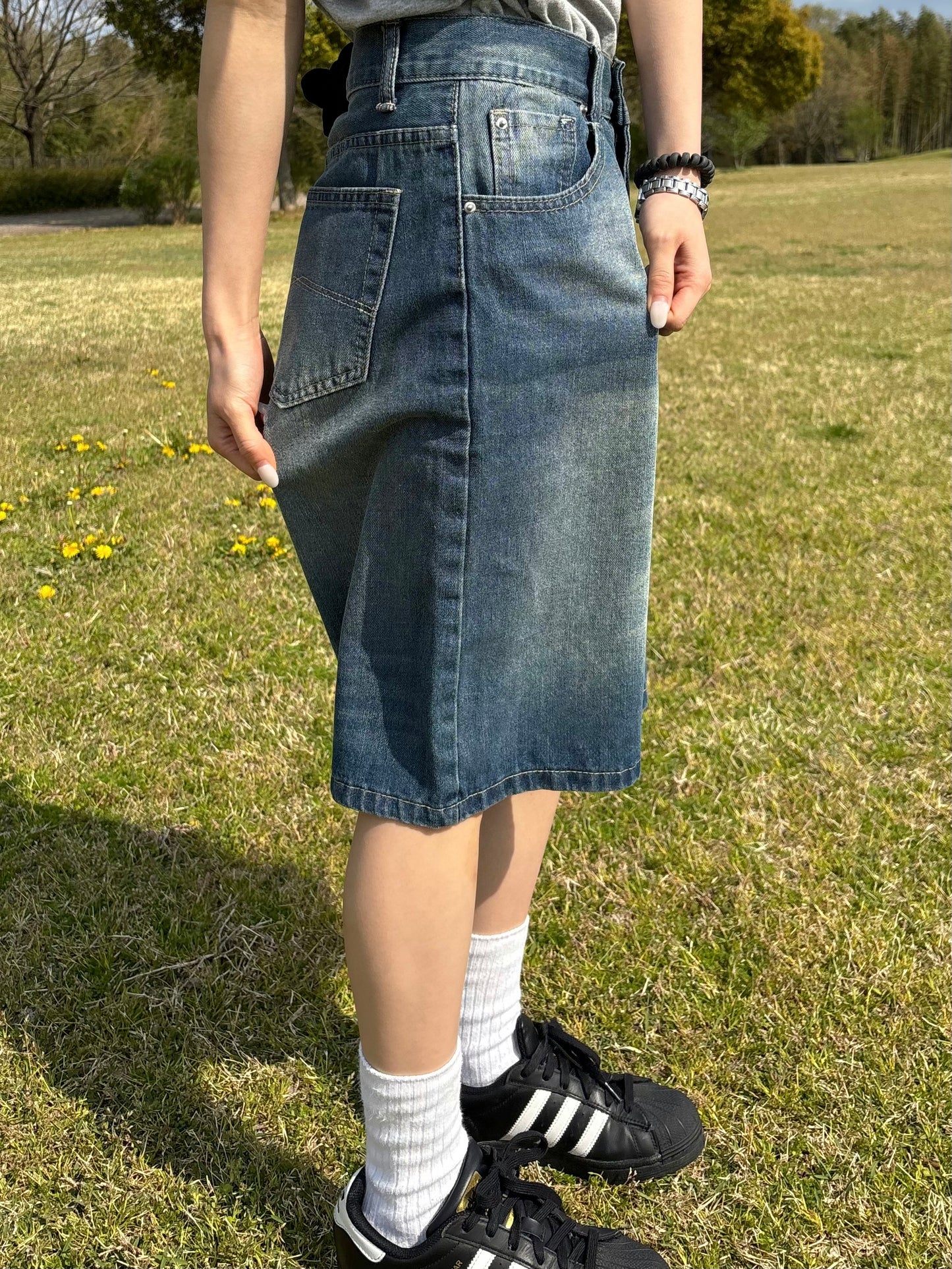 デニムハーフパンツ DPB88005