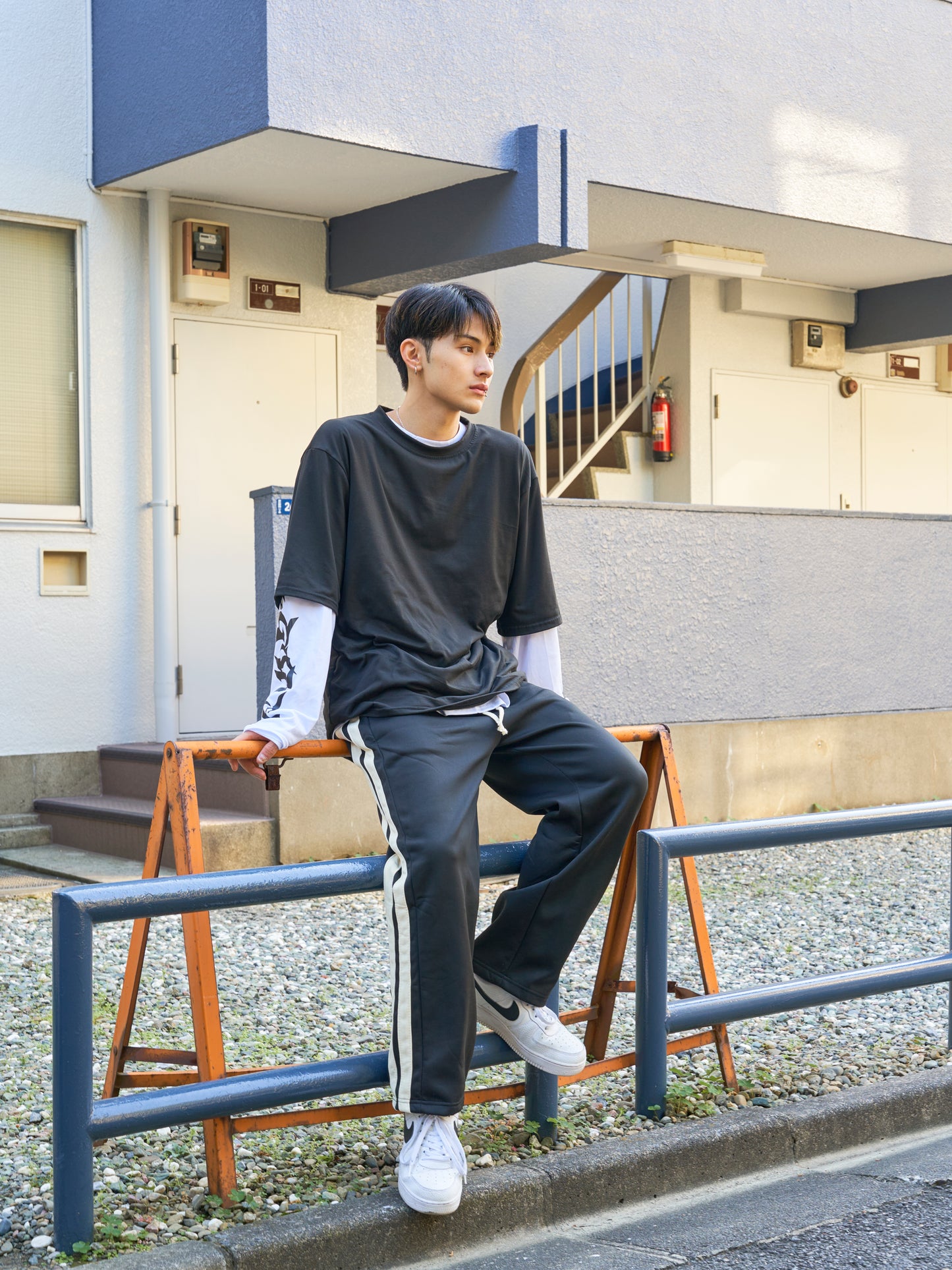 ラインスウェットパンツ SPA08019