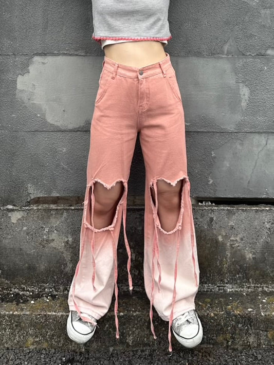 ピンクハートデニムパンツ DPB76032