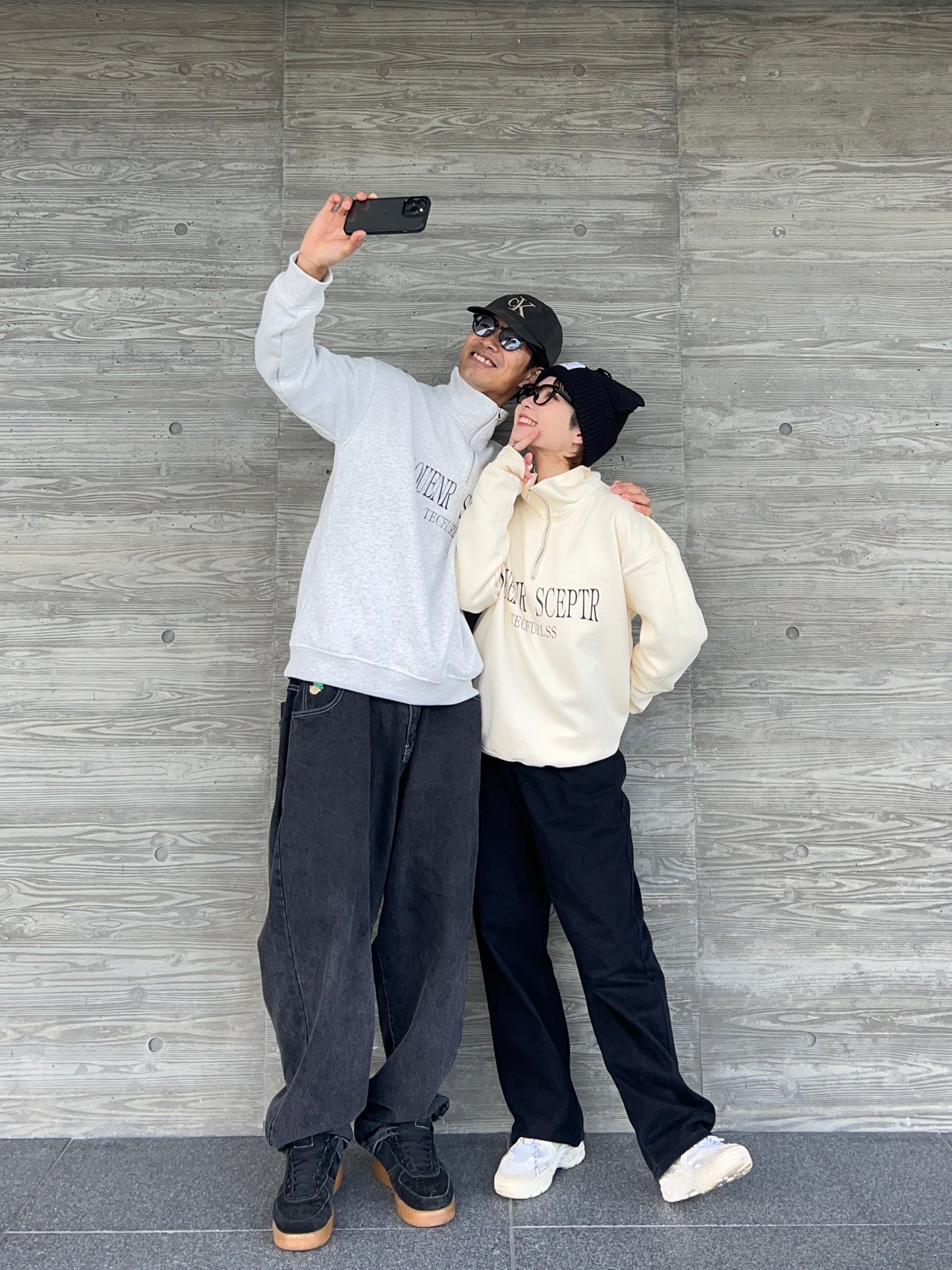 ハーフジップフーディー DPA61371