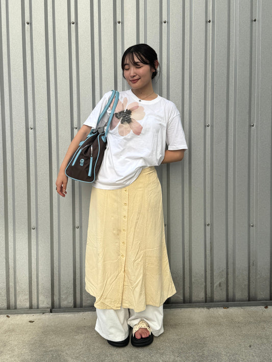 ビッグフラワープリントTシャツ DPB78169