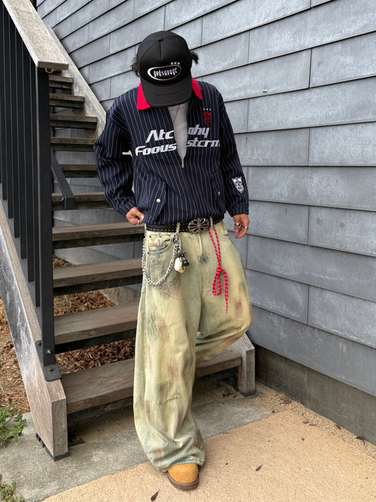 ダメージデザインデニムパンツ DPB90051