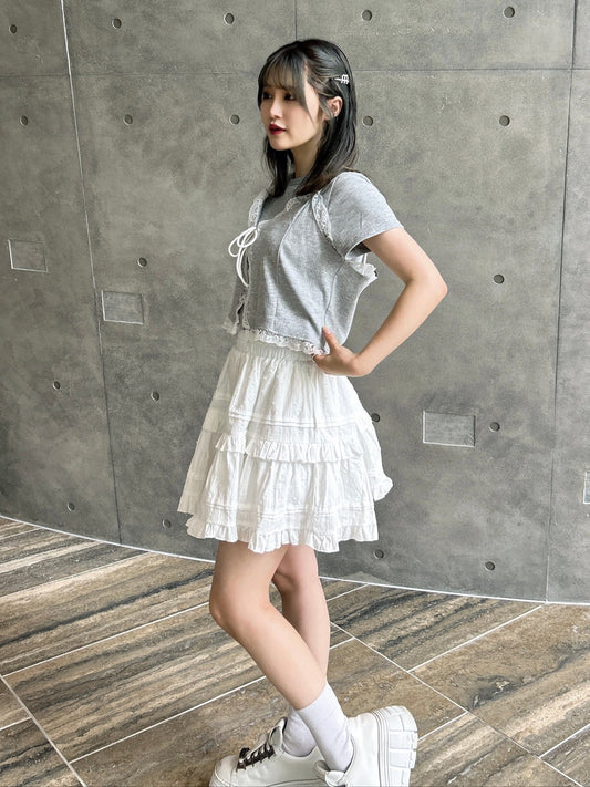 レースキャミセットトップス CPA22156