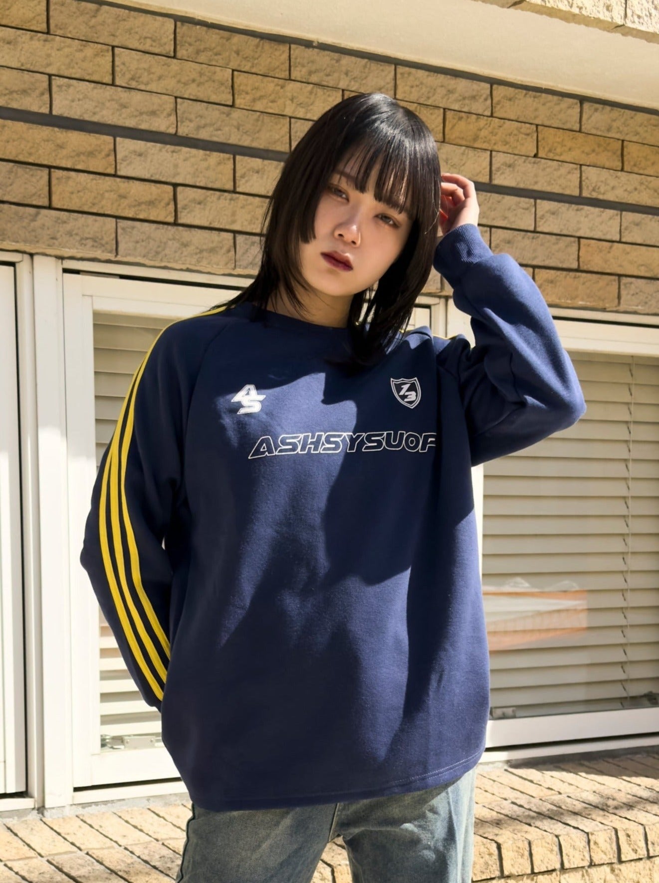 ロゴラインスウェット DPA20329