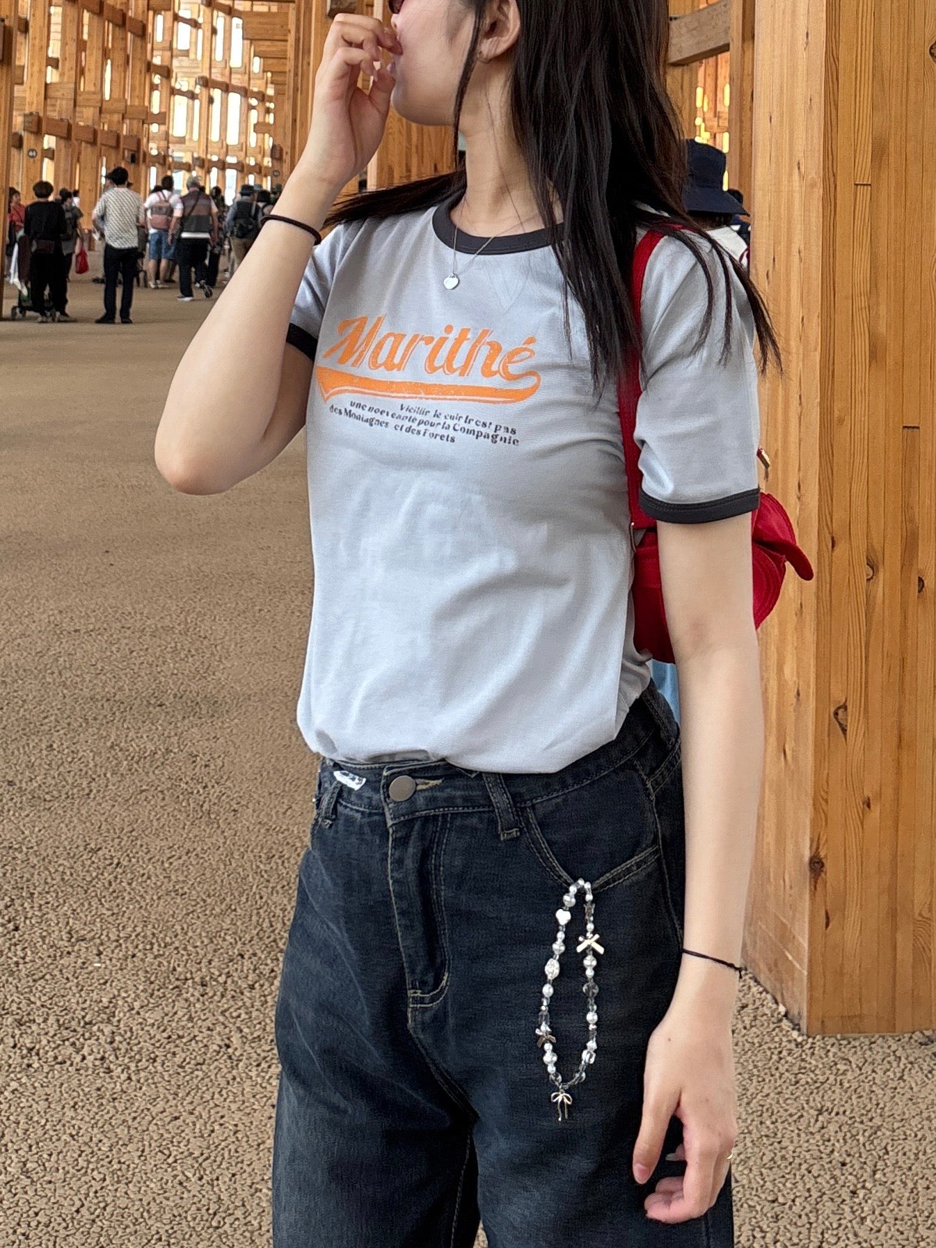 デザインリンガーTシャツ DPB63241