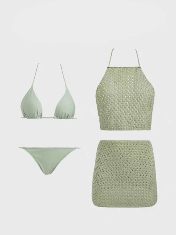 4ピースニットデザインスイムウェア DPB71727