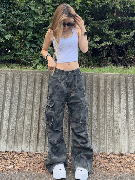 カモフラサイドポケットパンツ DPB42406