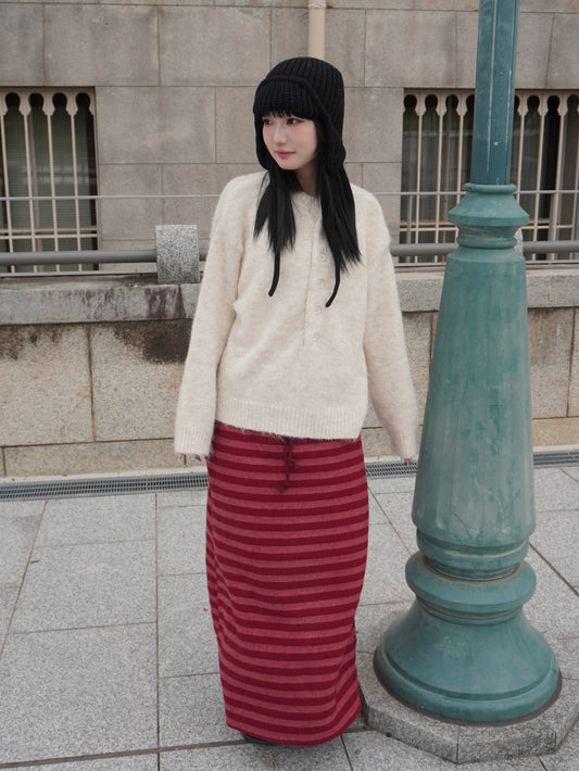 ヘンリーネックニット DPB85394