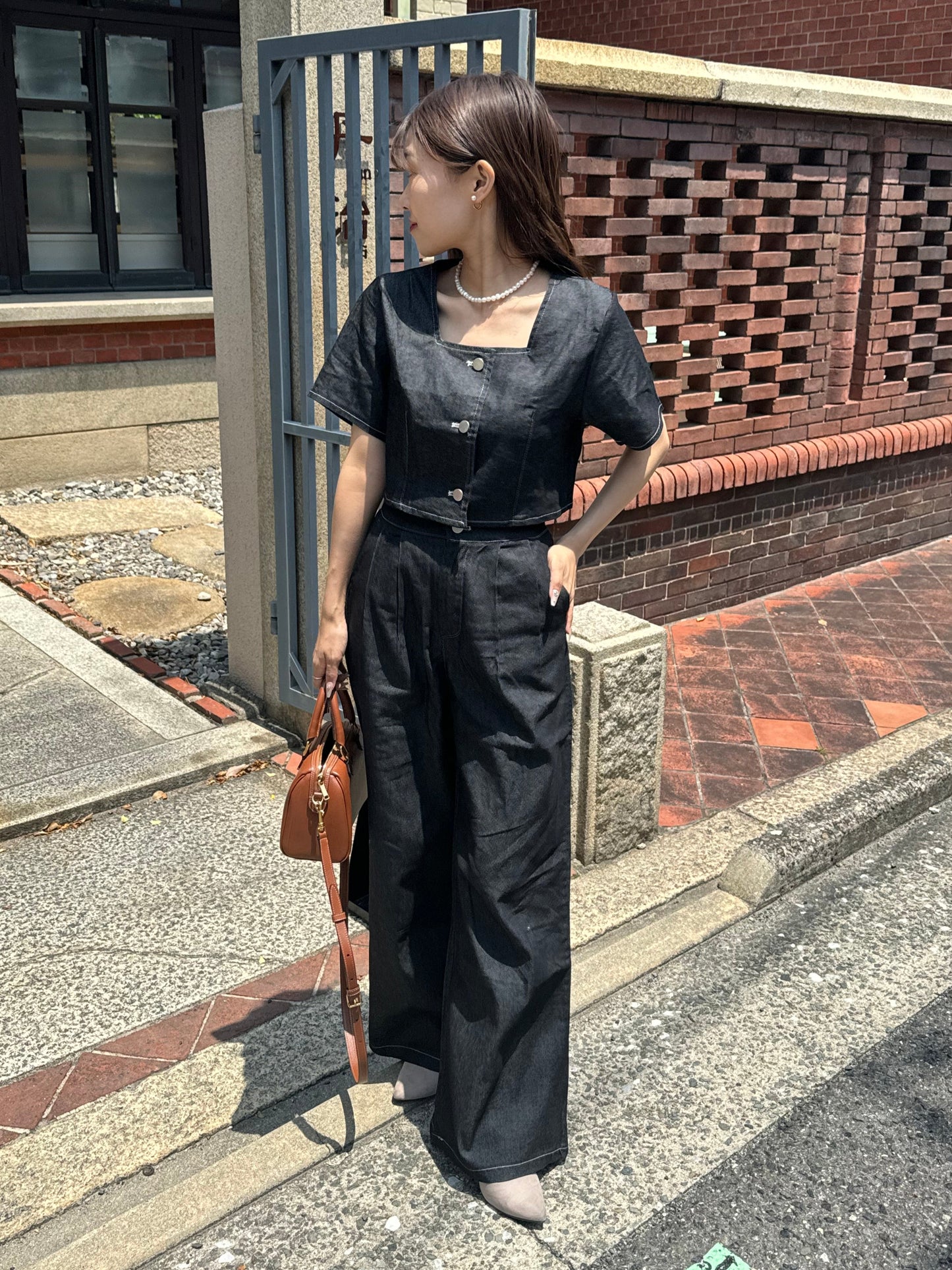 ワイドデニムパンツ CPA45004