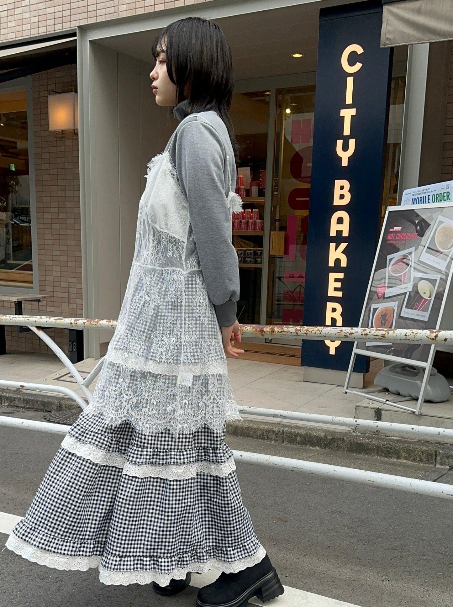 レースキャミワンピース DPA20346